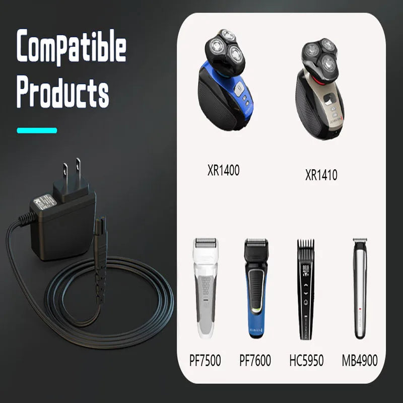 5V 1A Charger Adapter for Remington Electric Razor | Wall Plug Razor Charger Adapter Babs