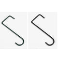 2-Pack Brown Steel Fence Hooks for Plants, Feeders & Lights Fence Plant Hooks Babs 2Pcs