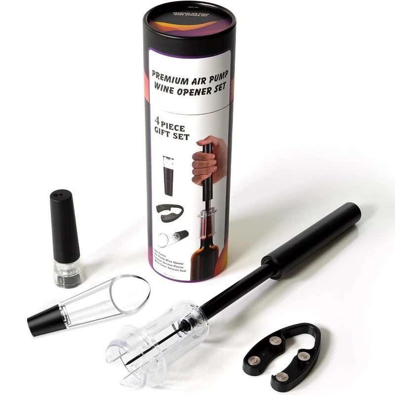 Pressure Air Wine Corkscrew – Magnetic Stainless Steel Opener Wine Bottle Opener Babs