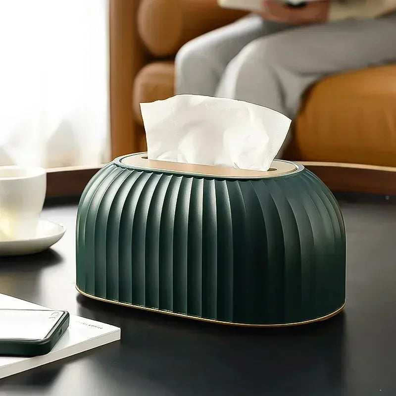 Striped Tissue Box Cover – Modern Home & Office Décor Tissue Box Cover Babs