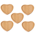 5-Piece Bamboo Coaster Set – Heat-Resistant Natural Placemats Bamboo Coaster Set Babs Style 3 other