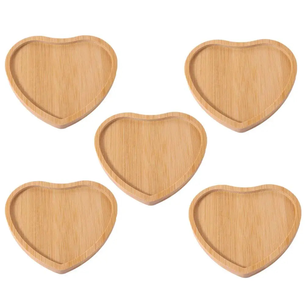 5-Piece Bamboo Coaster Set – Heat-Resistant Natural Placemats Bamboo Coaster Set Babs Style 3 other