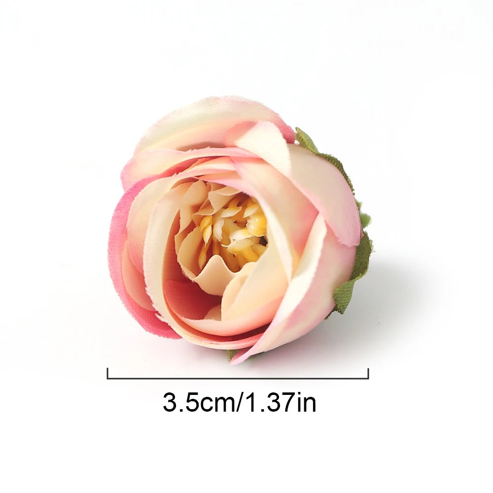Artificial Silk Rose Heads 10/20Pcs – Wedding & Home Decor Artificial Flower Heads Babs