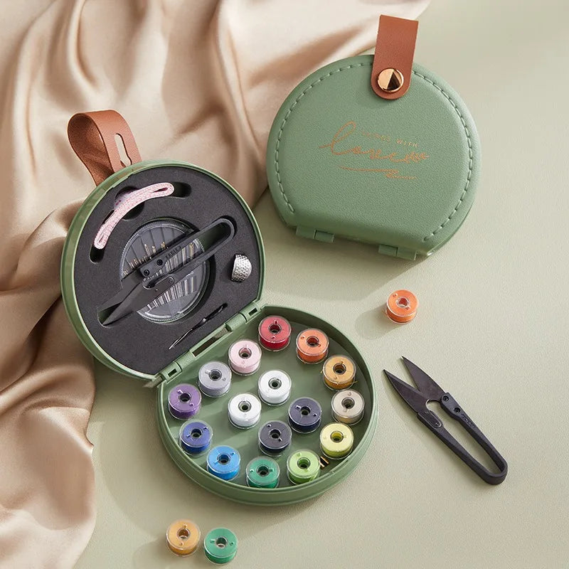 Portable Mini Sewing Kit Storage Box – Needle & Thread Set Sewing Storage Box Babs
