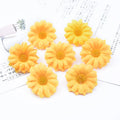 Artificial Silk Daisy Flower Heads – 10/20 Pcs DIY Craft Decor Artificial Flower Heads Babs YELLOW 20 pcs