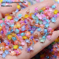 Glow in the Dark Mini Resin Sea Turtles 100/200 Pcs Miniature Figurines Babs 200 Pcs-Turtle