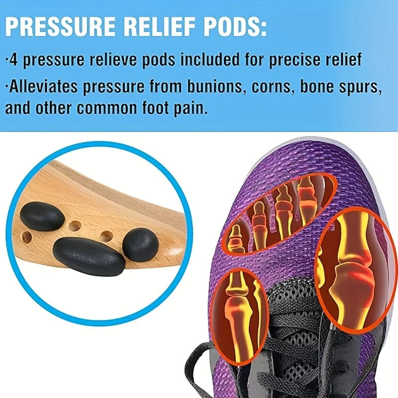 Wooden Shoe Stretcher – Unisex Widener for Wide Feet Shoe Stretcher Babs