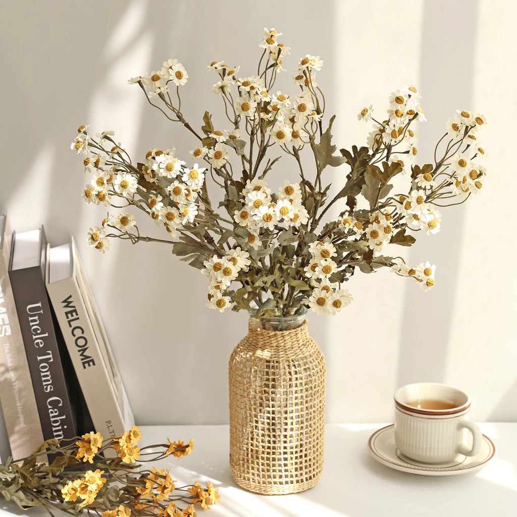 Artificial Silk Daisy Flowers – Wedding, Home & Table Décor Artificial Silk Flowers Babs