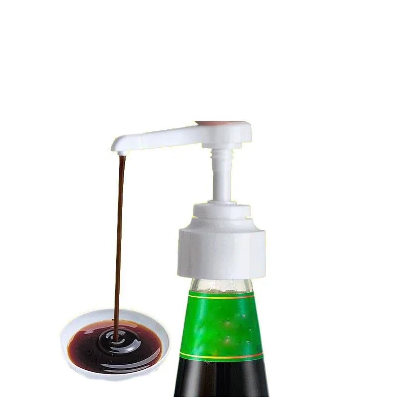 Bottle Pump Dispenser – Oyster Sauce, Ketchup & Vinegar Condiment Bottle Pump Babs