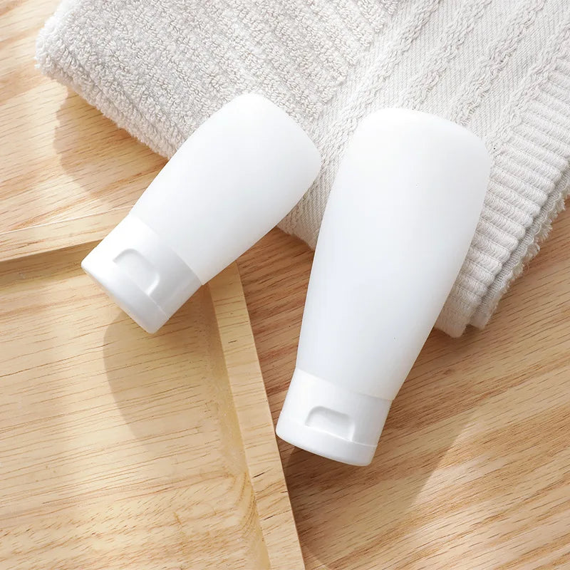 Refillable Travel Bottles 3-Pack – 30/60/100ml Squeeze Tubes Travel Bottle Set Babs