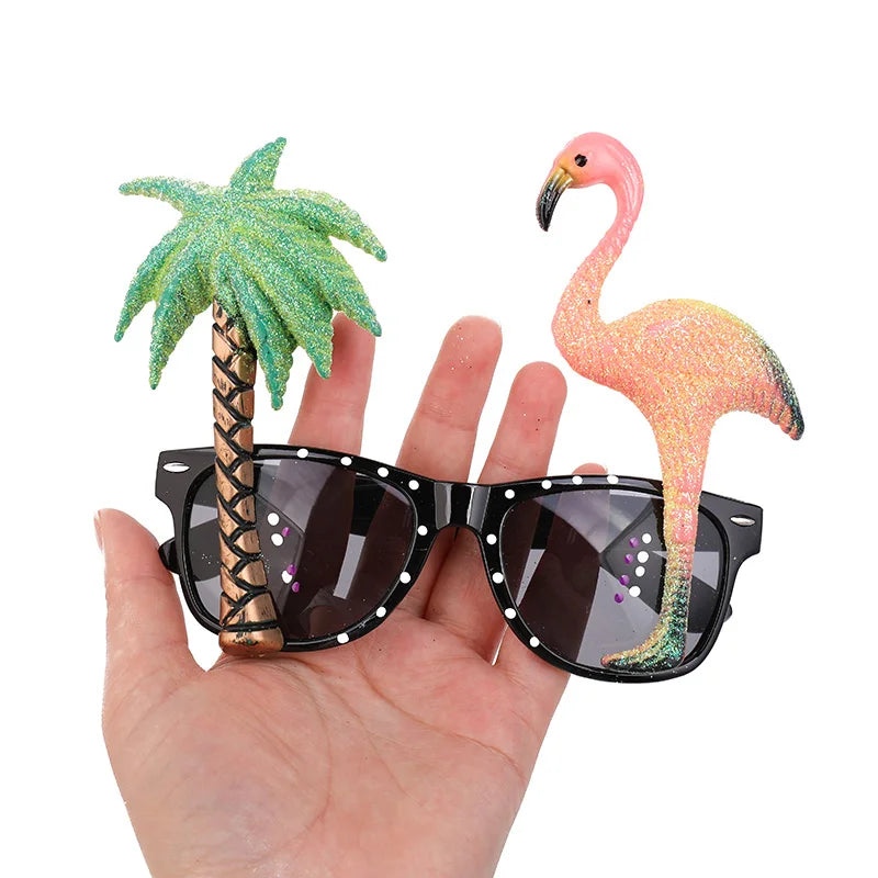 Hawaiian Party Sunglasses – Luau Tropical Photo Props & Favors Party Photo Props Babs