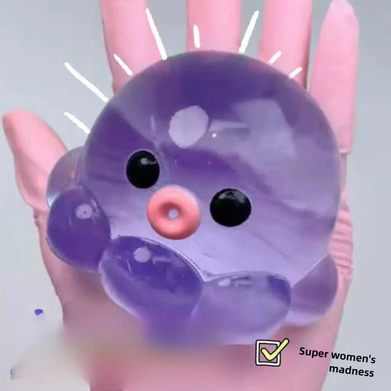 Bubble Octopus Squeeze Pop Fidget Toy – Foam Slow-Stretch Fun Foam Fidget Toy Babs