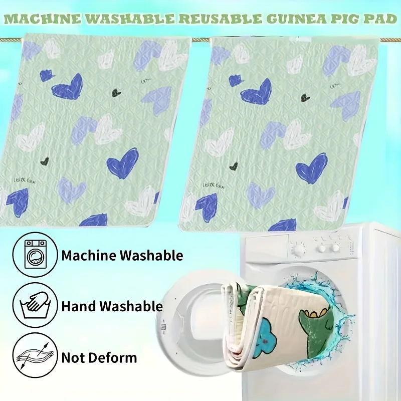 Reusable Washable Pet Cage Mat – Rabbits, Hamsters & Reptiles Pet Cage Mat Babs