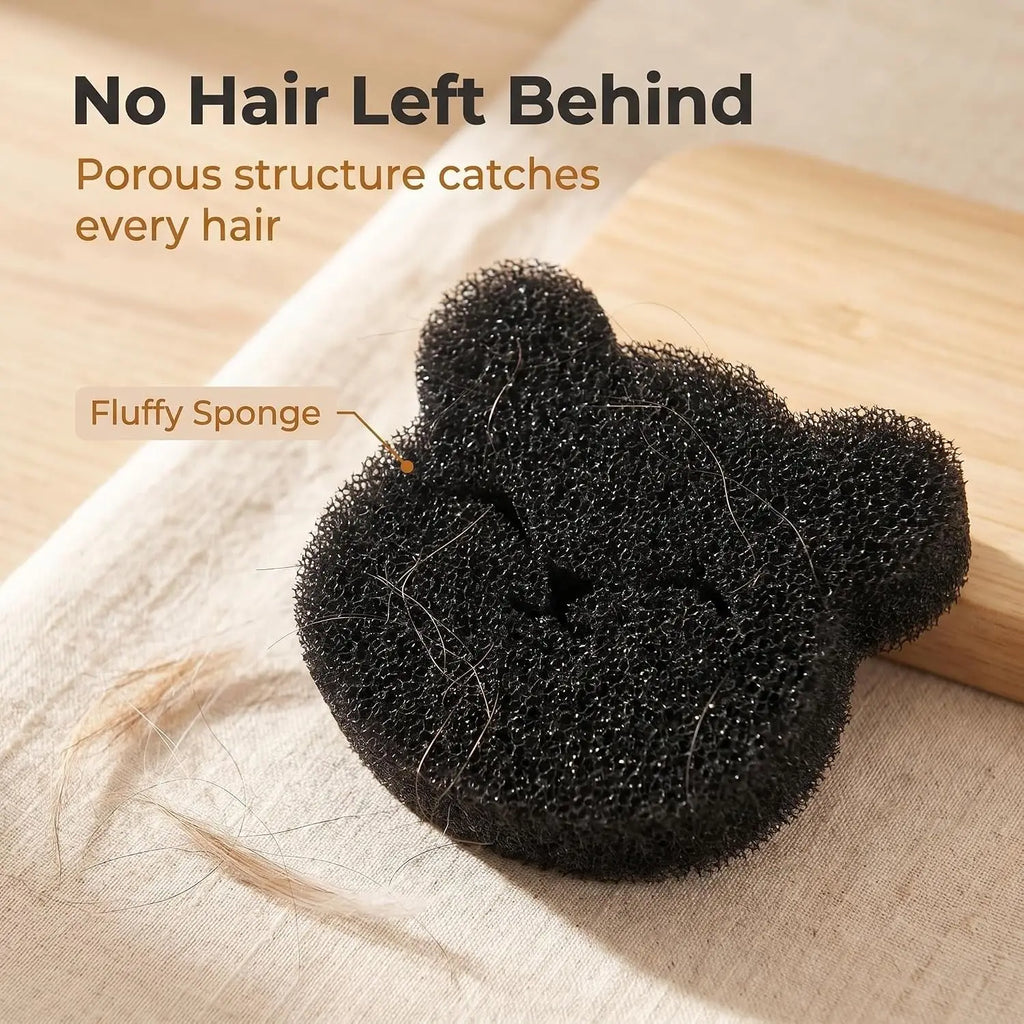 64pcs Bear Laundry Balls – Lint & Pet Hair Catcher Sponge Laundry Lint Remover Babs