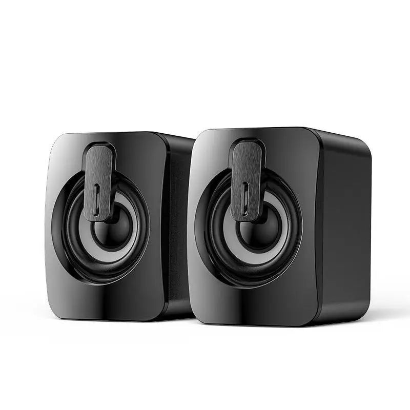 Mini RGB Desktop Speaker USB 3.5mm for PC Laptop Monitor Desktop RGB Speaker Babs C