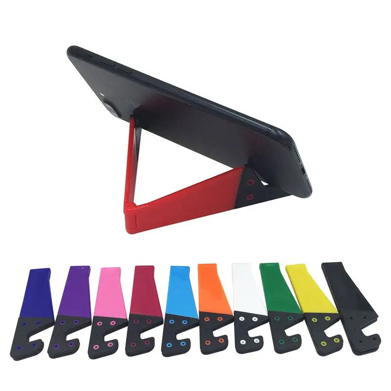 Mini V-Shape Foldable Phone Stand – Universal Desk Holder Phone Stand Babs