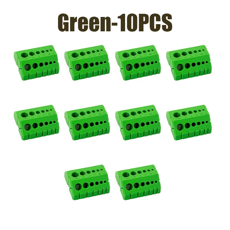 3D Printed Drill Guide Digital Scale Precision Hole Locator Drill Guide Tool Babs Green 10PCS