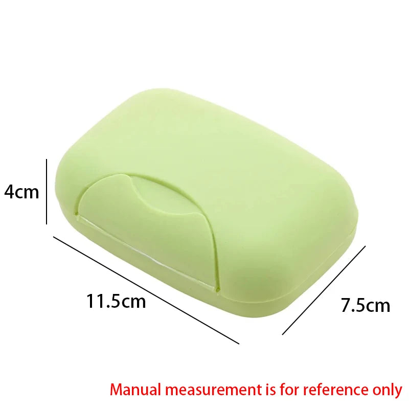 Portable Travel Soap Dish Box – Candy Color Plastic Holder Travel Soap Dish Babs