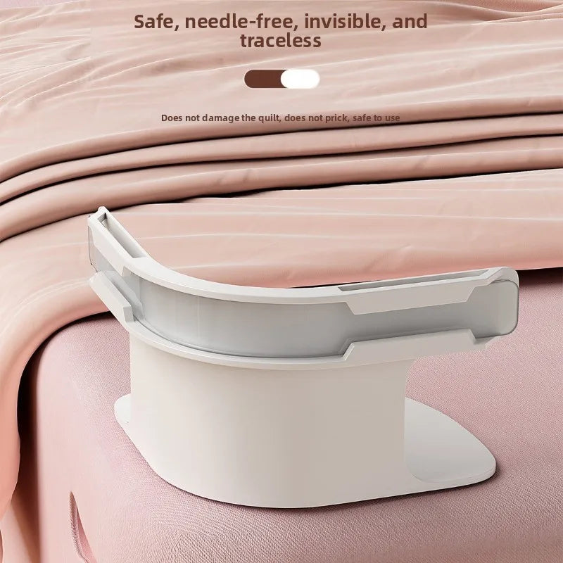 Non-Slip Bed Sheet Holder Straps Transparent Clips 4 Pack Bed Sheet Clips Babs