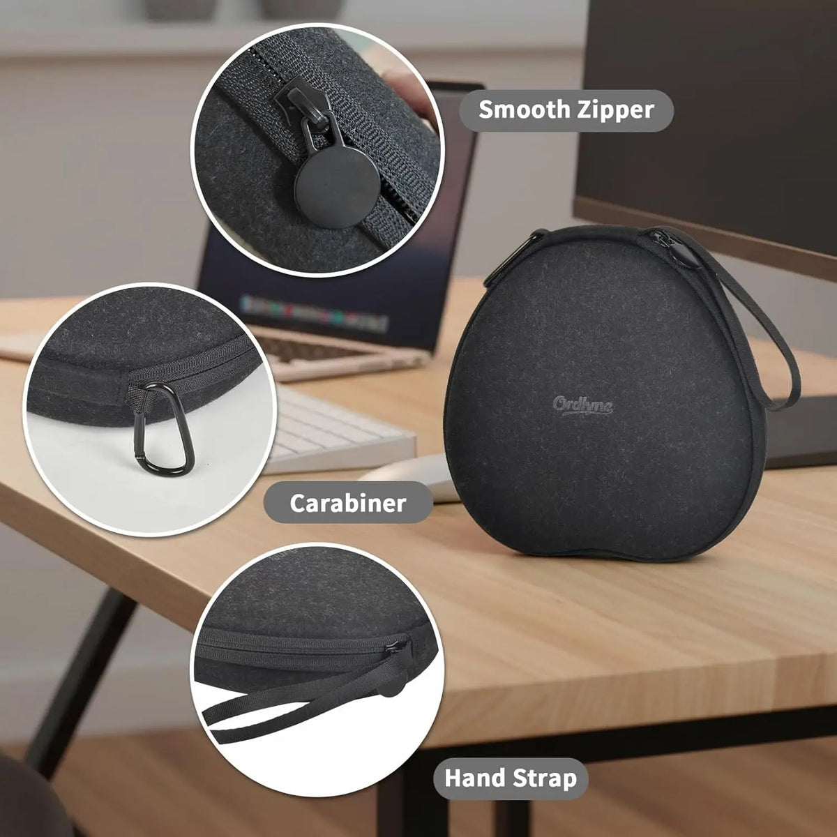 Headphone Case for JBL KVIDIO TOZO Uliptz – Carry Case Only Headphone Carrying Case Babs