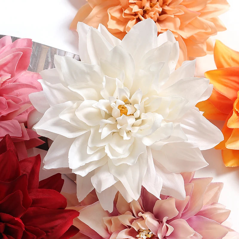 Artificial Dahlia Silk Flowers 15cm – Wedding & Home Décor Artificial Silk Flowers Babs