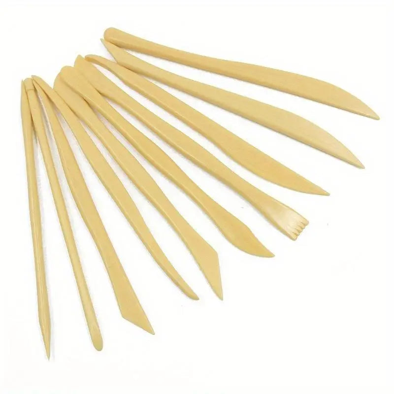 10-Piece Clay Sculpting & Pottery Modeling Tool Set Sculpting Tool Set Babs Plastic material