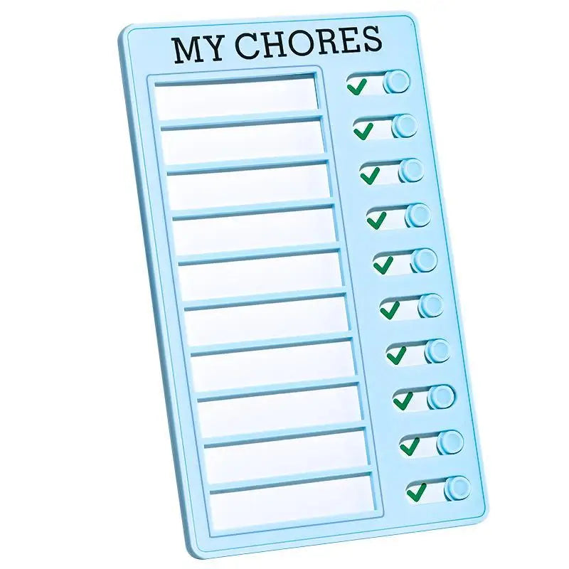 Sliding Chore Chart & To-Do Memo Sheets for Kids & Adults Chore Chart Planner Babs