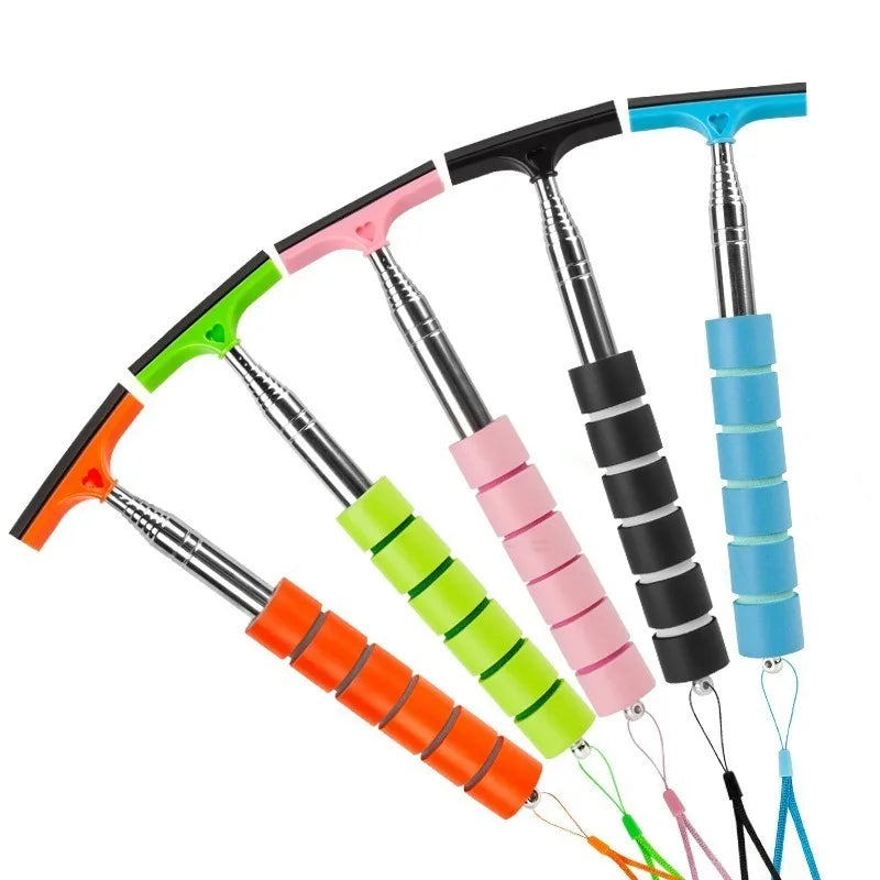 Retractable Car Mirror Wiper – Portable, Telescoping Cleaner Car Cleaning Wiper Babs
