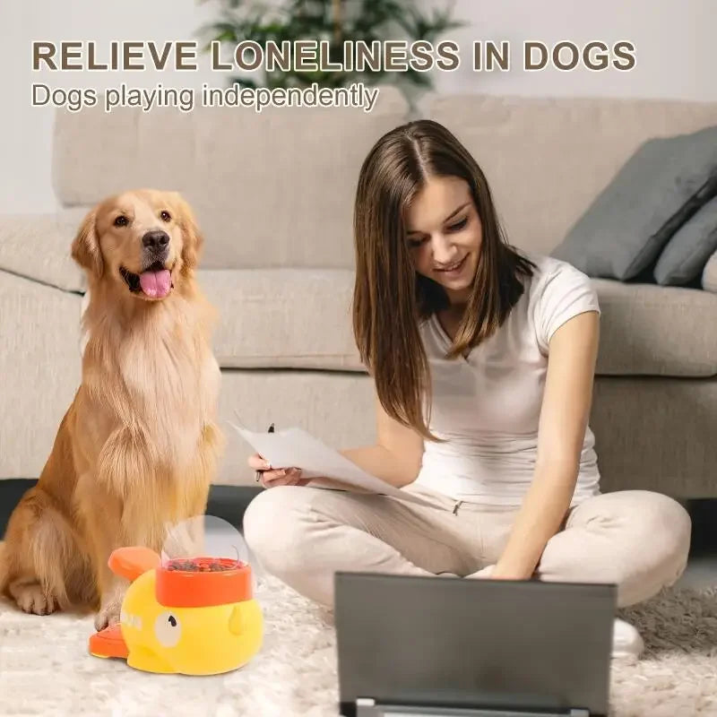 Dog Slow Feeder Interactive Food Dispenser Toy | No Battery Dog Puzzle Feeder Babs