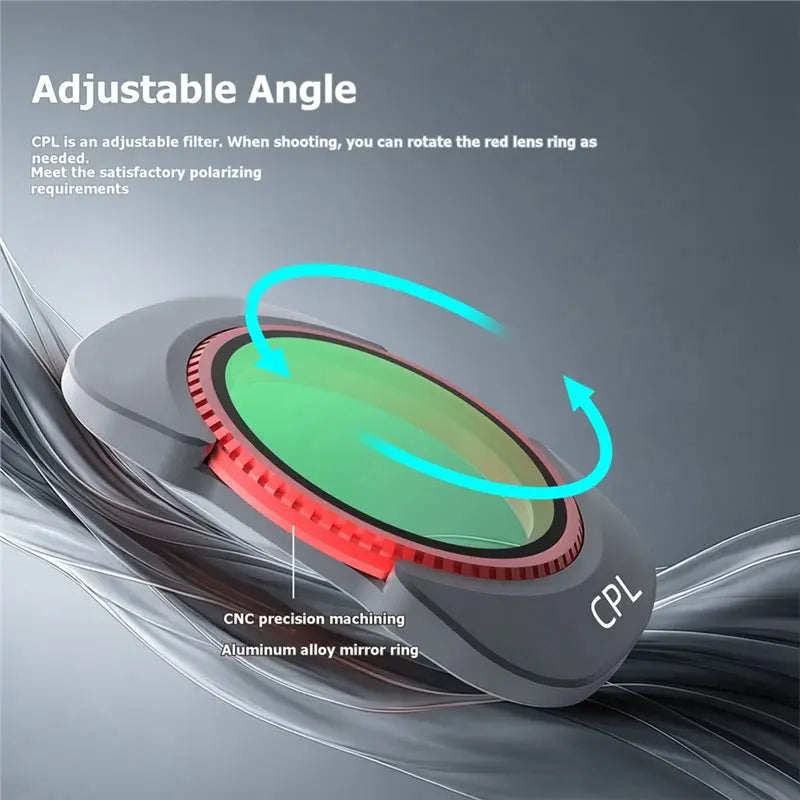 ND Filter Kit for OSMO Pocket 4/3 – MCUV ND8 ND16 ND32 ND64 Camera Lens Filter Kit Babs