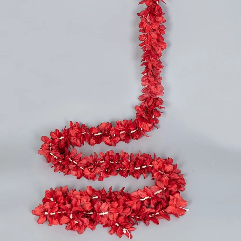 Silk Cherry Blossom Garland 200cm – Artificial Sakura Vine Decor Artificial Flower Garland Babs Red 1 pc