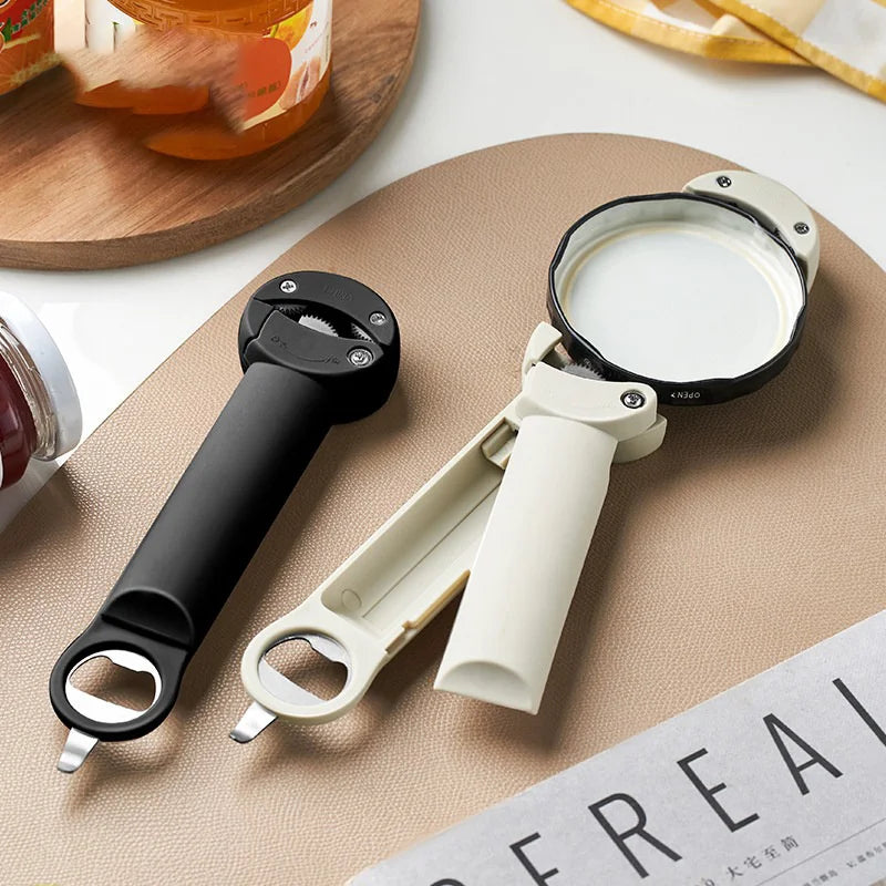 Adjustable Jar Opener Set – Non-Slip Multi-Function Lid Opener Jar & Bottle Opener Babs