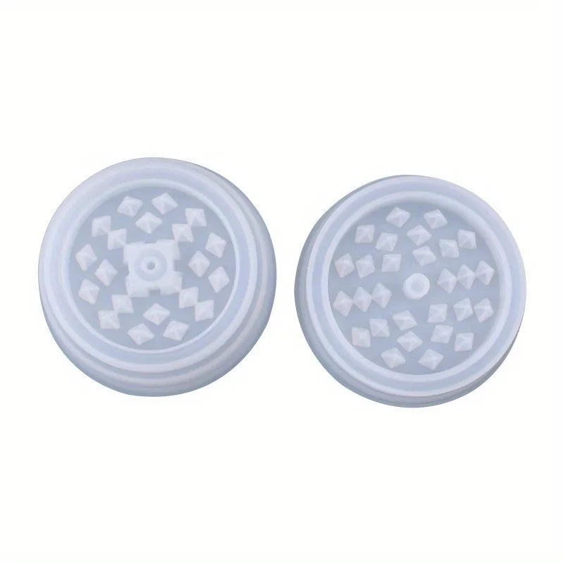 Herb Grinder Leaf Silicone Mold – DIY Epoxy Resin Craft Tool Resin Craft Mold Babs