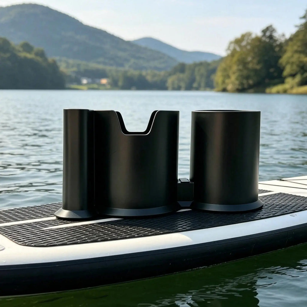 Double Cup & Phone Holder for Kayak, Paddle Board & Boat Kayak Cup Holder Babs