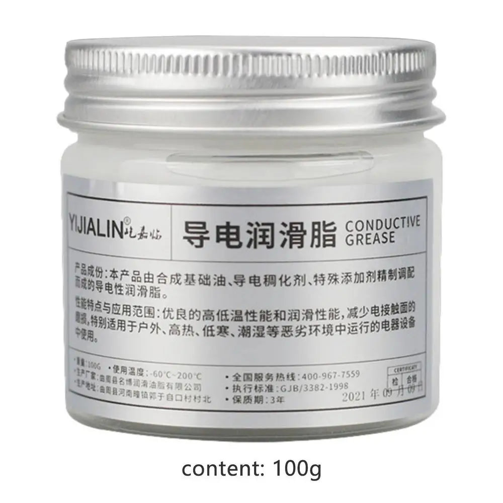 Electric Contact Grease 100g – Conductive Paste & Dielectric Conductive Contact Grease Babs 100 g