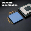100Pcs Silicone Thermal Pads 6W/mk | IC & GPU Heat Sink Pads Thermal Interface Pads Babs 100PCS