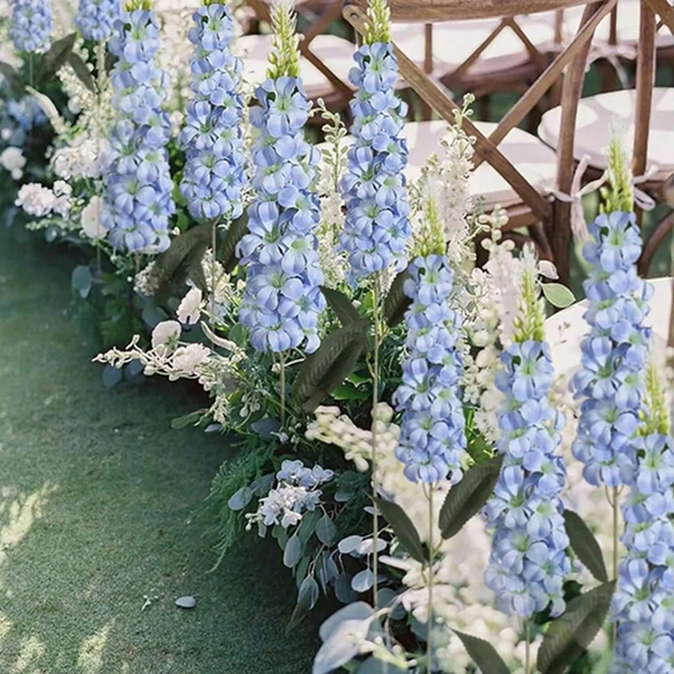 Artificial Silk Hyacinth Garland – Wedding & Home Décor Artificial Flower Garland Babs