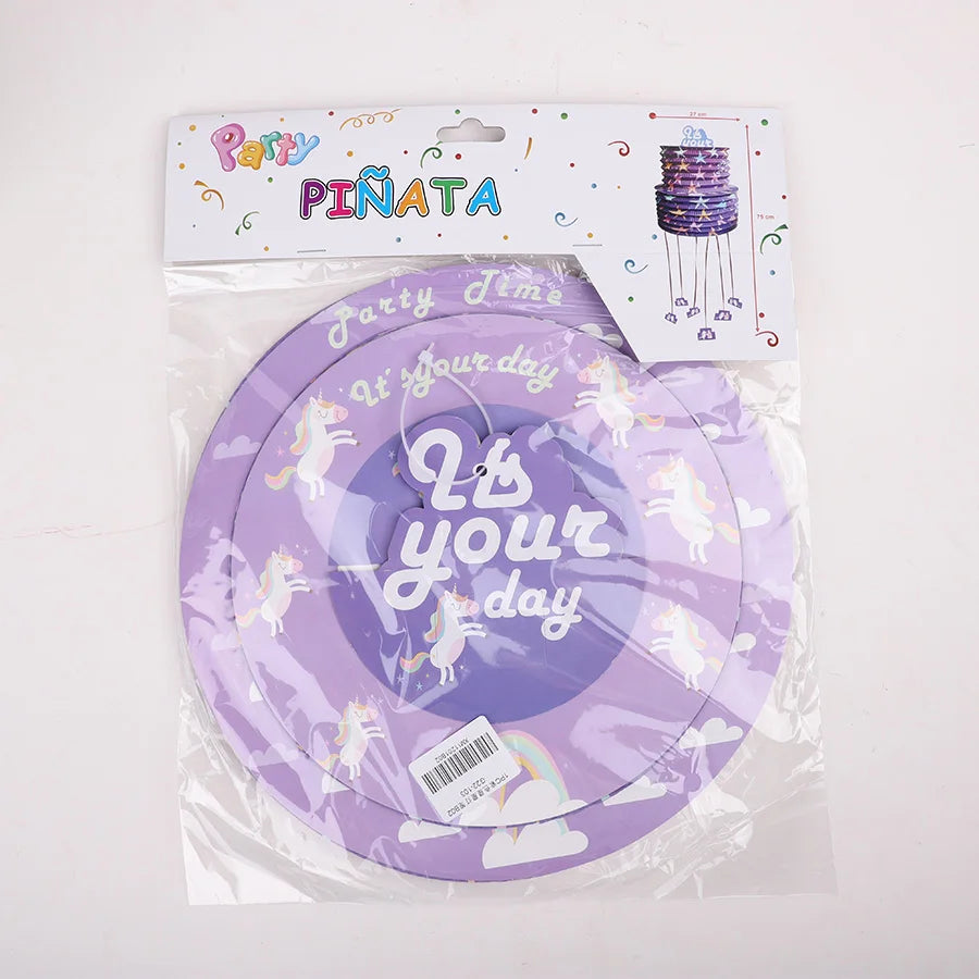 Unicorn Party Piñata Set – Rainbow Birthday Decoration & Confetti Party Piñata Set Babs