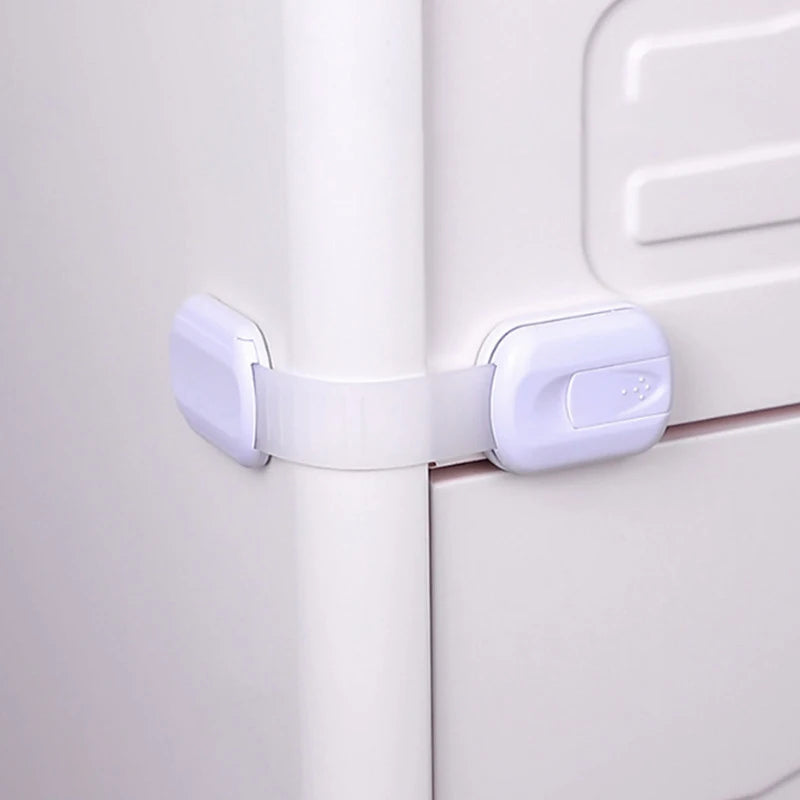 Child Safety Strap Locks for Cabinets, Drawers & Fridge 4/8pcs Baby Safety Locks Babs