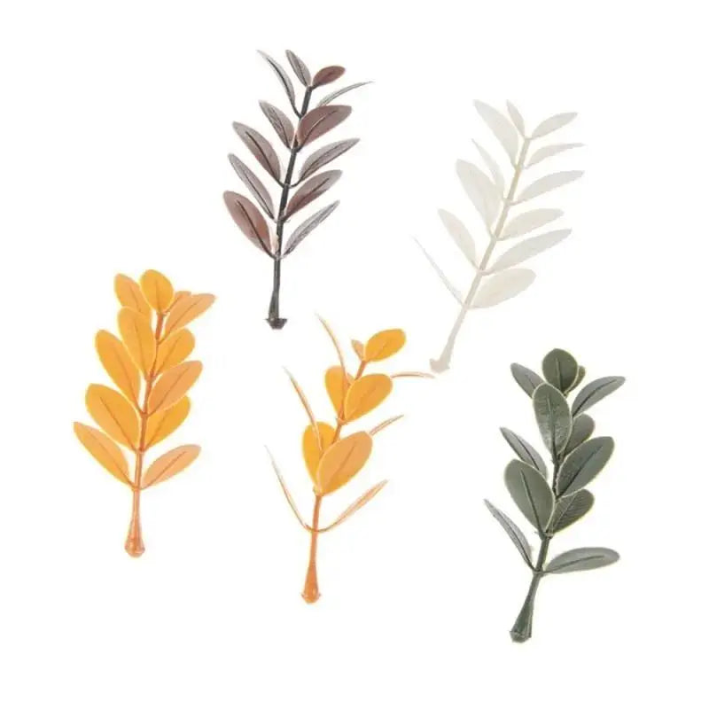 100/200Pcs Artificial Leaves UV Protection – Wedding Party Decor Artificial Decorative Leaves Babs