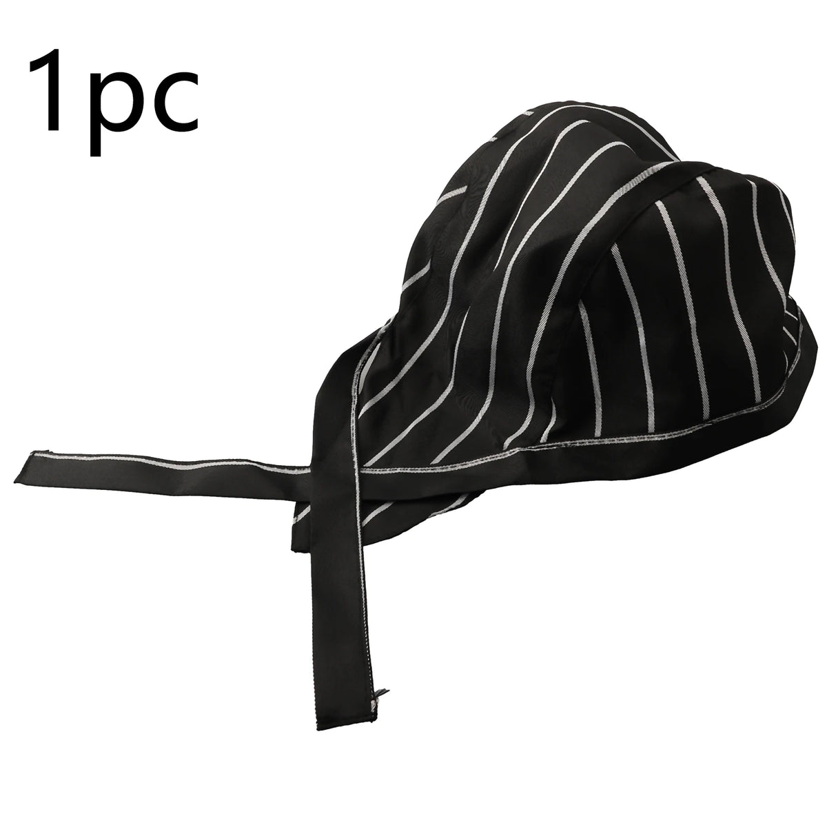 Unisex Pirate Skull Chef Hat – Kitchen & Catering Cap Chef Hat Babs Black white bar