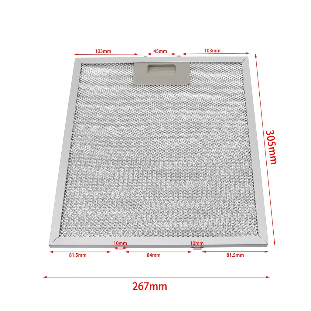 Range Hood Grease Filter Metal Mesh 305x267x9mm Kitchen Vent Range Hood Filter Babs