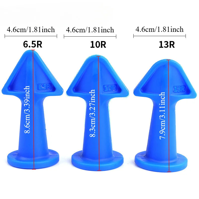 Silicone Seal Nozzle – Professional Gluing & Filling Tool Caulking Nozzle Tool Babs Blue