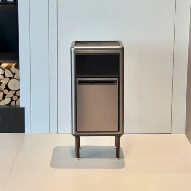 Automatic Sensor Stainless Steel Smart Trash Can 15L Kitchen Smart Sensor Trash Can Babs