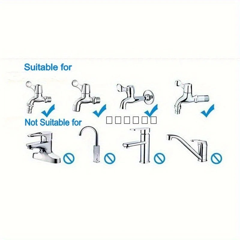 Universal Water Faucet Adapter – Quick Connect Fitting Faucet Hose Adapter Babs
