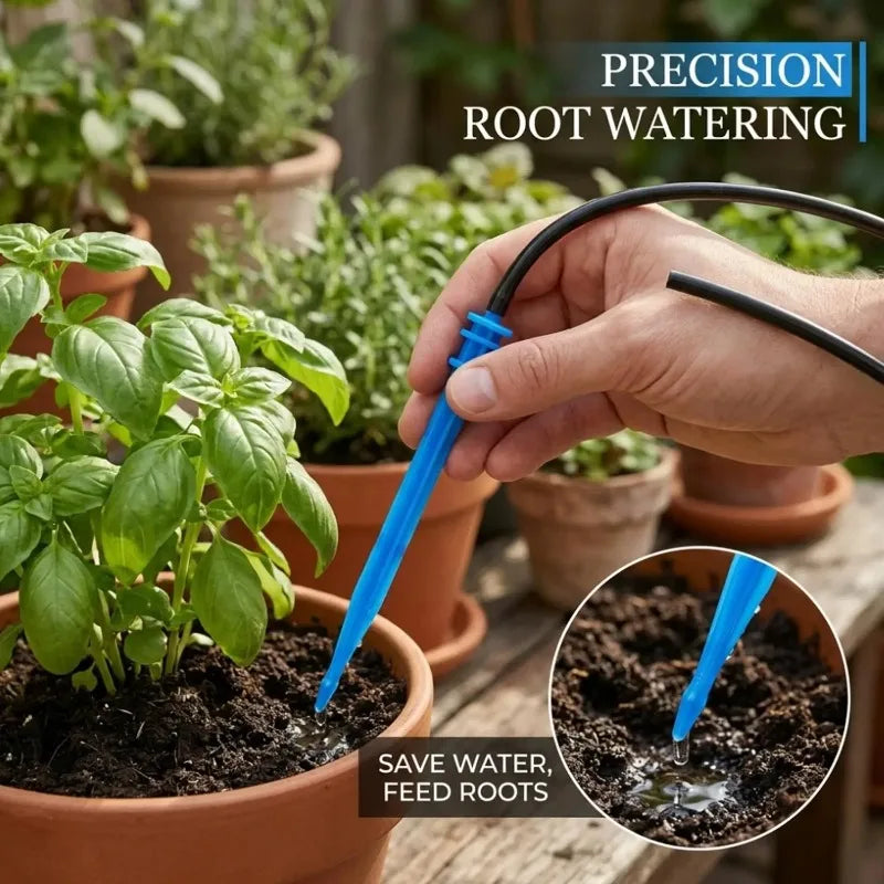 Arrow Drip Emitters – Micro Flow Garden Irrigation Dripper Kit Drip Irrigation Emitter Babs