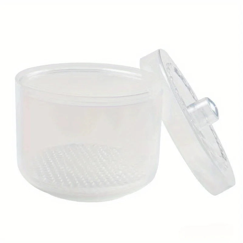 Nail Drill Bit Sterilizing & Cleaning Box with Filter Layer Nail Tool Sterilizer Babs