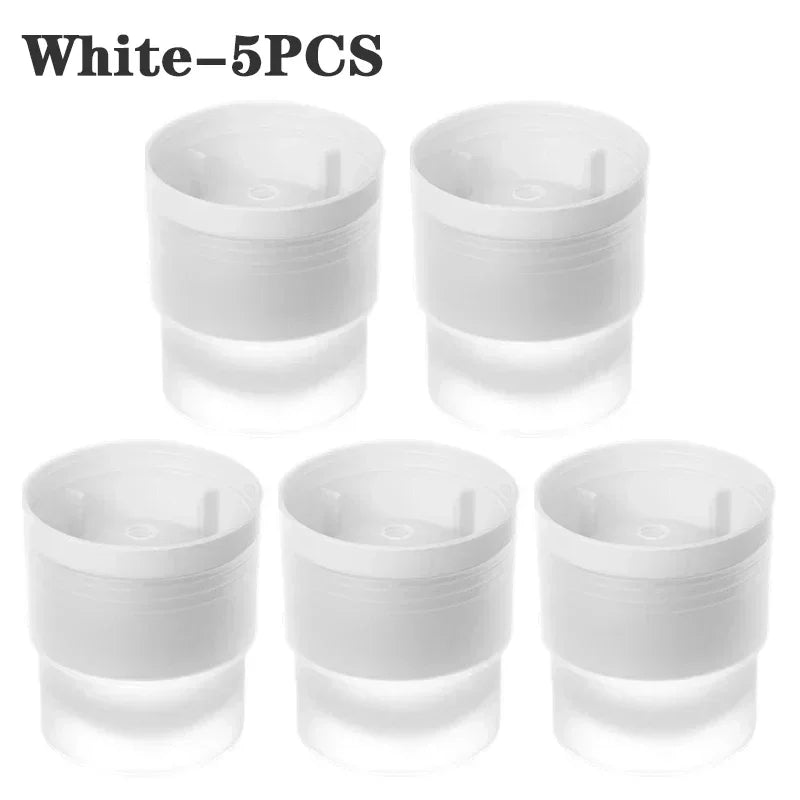 Round Ice Ball Mold – Slow-Melting Sphere Ice Cube Maker Ice Ball Mold Babs White-5PCS