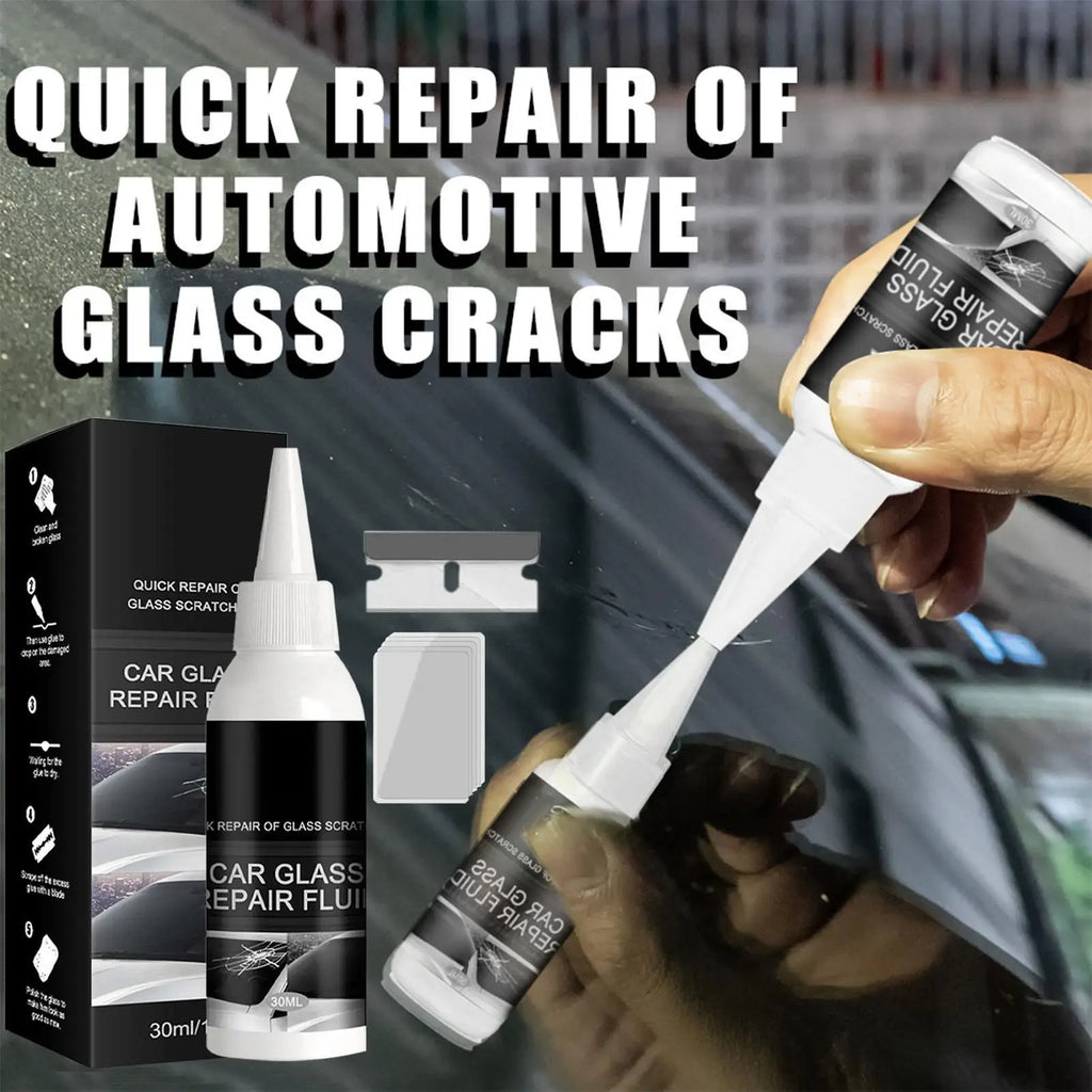 Car Windshield Repair Kit – DIY Chip & Crack Fix, 30ml Windshield Repair Kit Babs