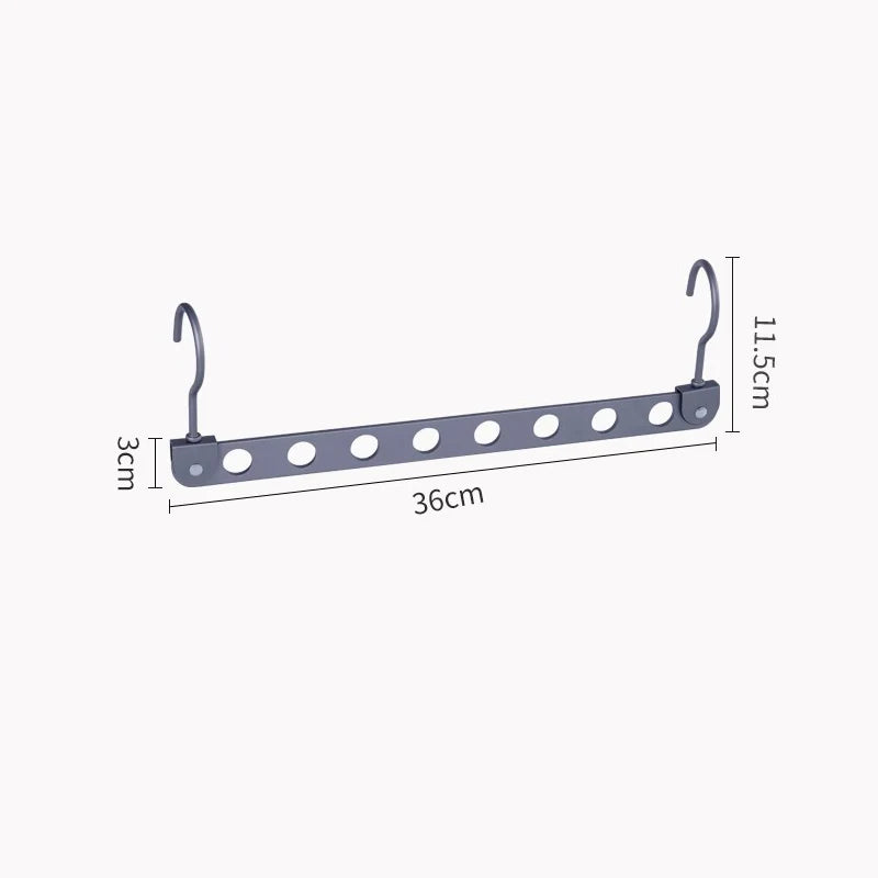 Space-Saving Collapsible Clothes Hangers – 6 & 8 Hole Organizer Clothes Hanger Organizer Babs